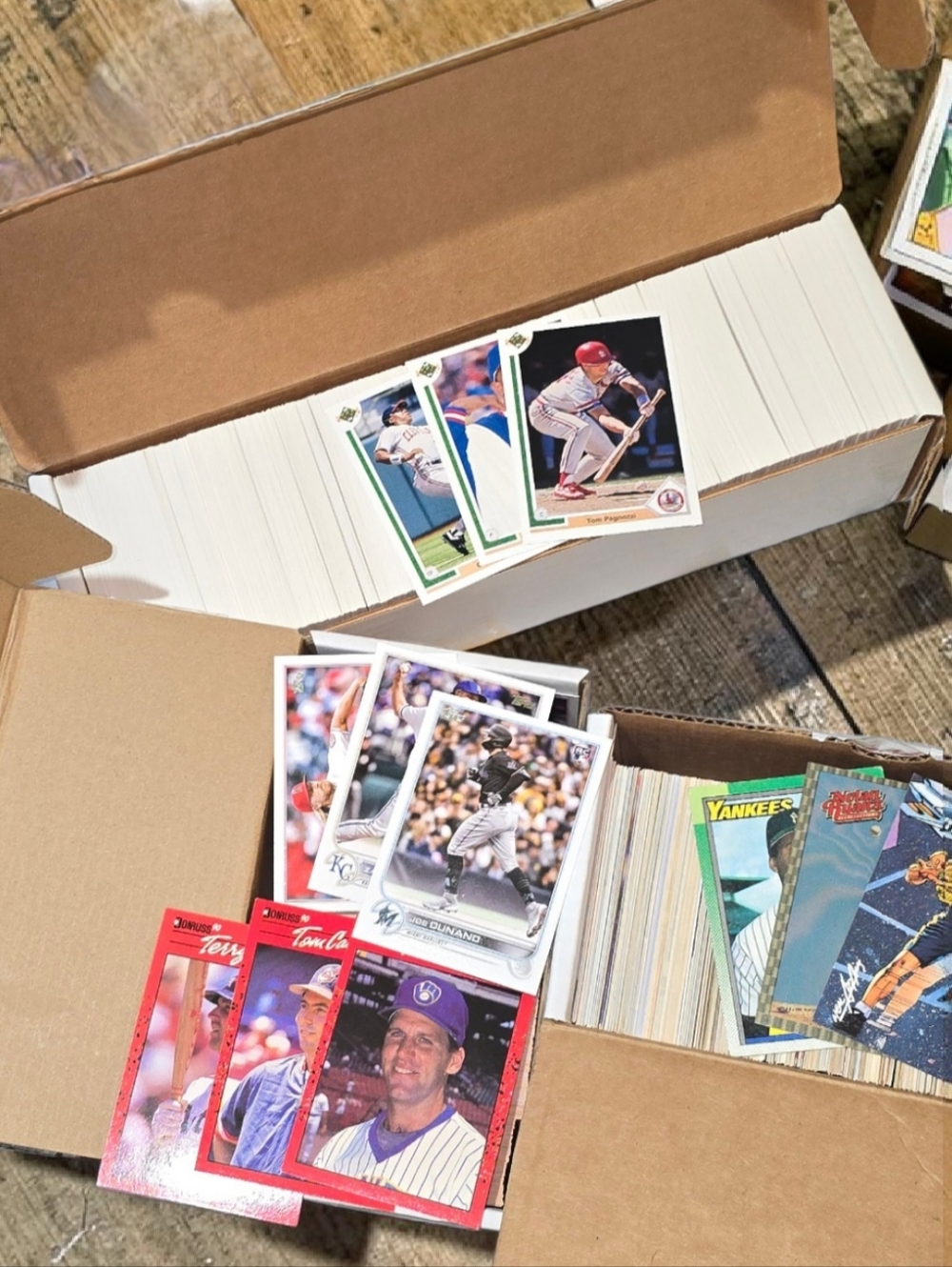 Vintage Sports Trading Cards Bulk - Assorted Baseball, Basketball, & Football - Picture 2 of 4